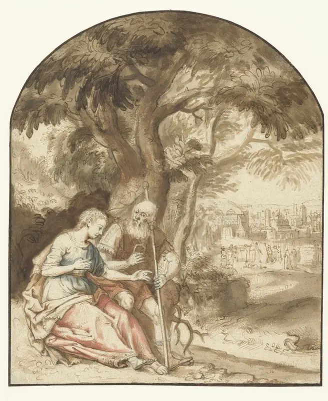 Juda en Tamar Wall Art by Unknown - High-Resolution Digital Print