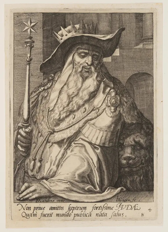 Judah, from The Twelve Sons of Jacob Wall Art by Jacob de Gheyn, II - High-Resolution Digital Print