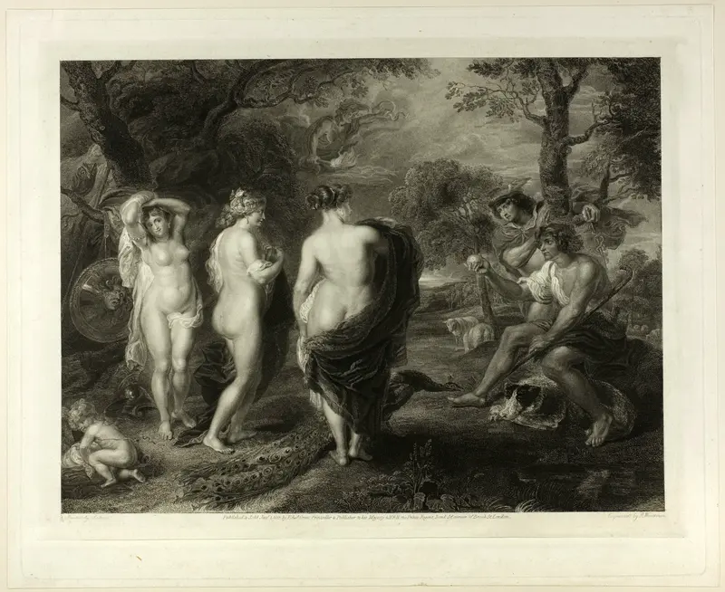 Judgement of Paris Wall Art by Richard Woodman - High-Resolution Digital Print
