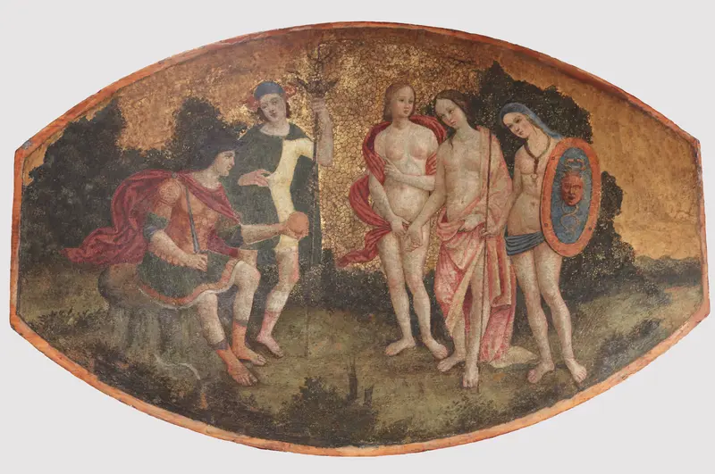 Judgment of Paris Wall Art by Pinturicchio - High-Resolution Digital Print