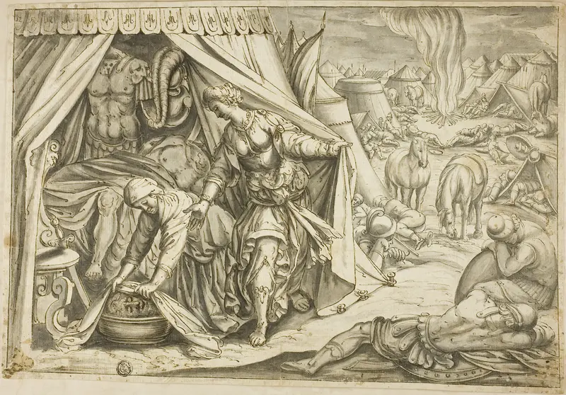 Judith and Holofernes Wall Art by Antonio Tempesta - High-Resolution Digital Print