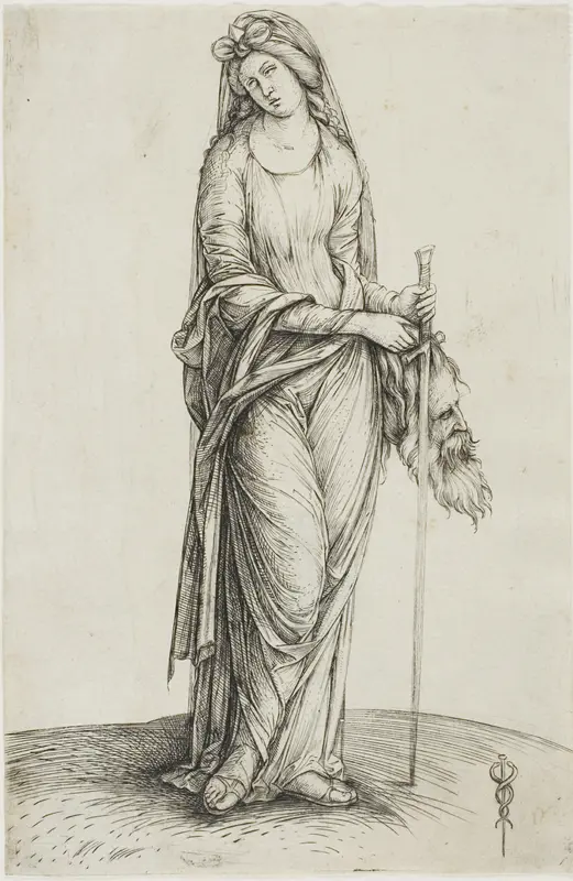 Judith Holding the Head of Holofernes Wall Art by Jacopo de' Barbari - High-Resolution Digital Print