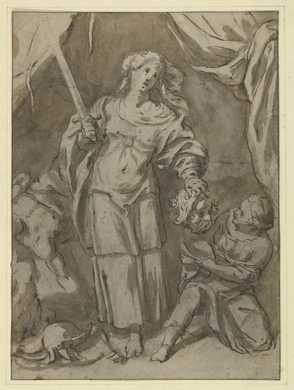 Judith met het hoofd van Holofernes Wall Art by Gerrit Pietersz. Sweelink - High-Resolution Digital Print