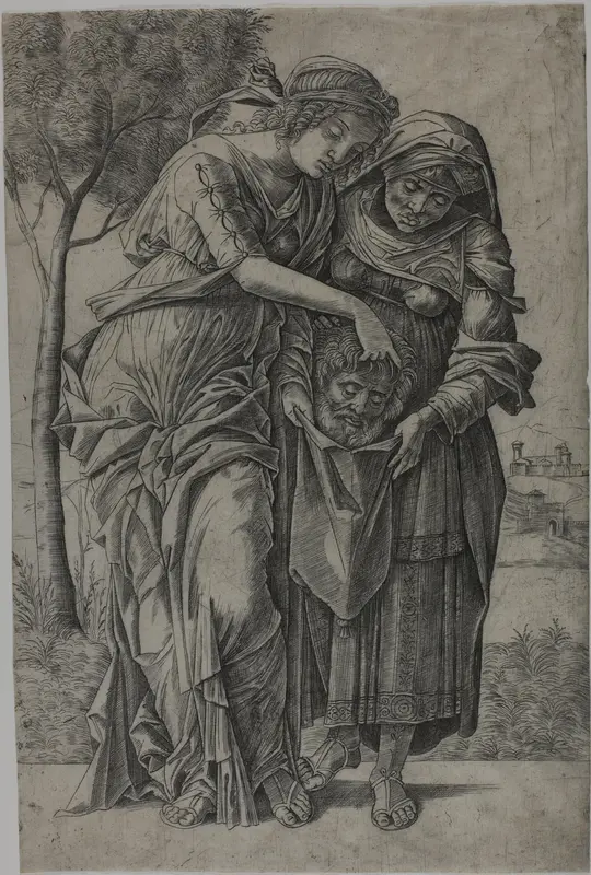 Judith with the Head of Holofernes Wall Art by Girolamo Mocetto - High-Resolution Digital Print