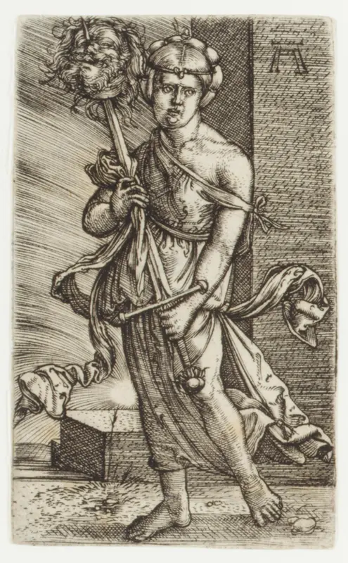 Judith with the Head of Holofernes Wall Art by Albrecht Altdorfer - High-Resolution Digital Print