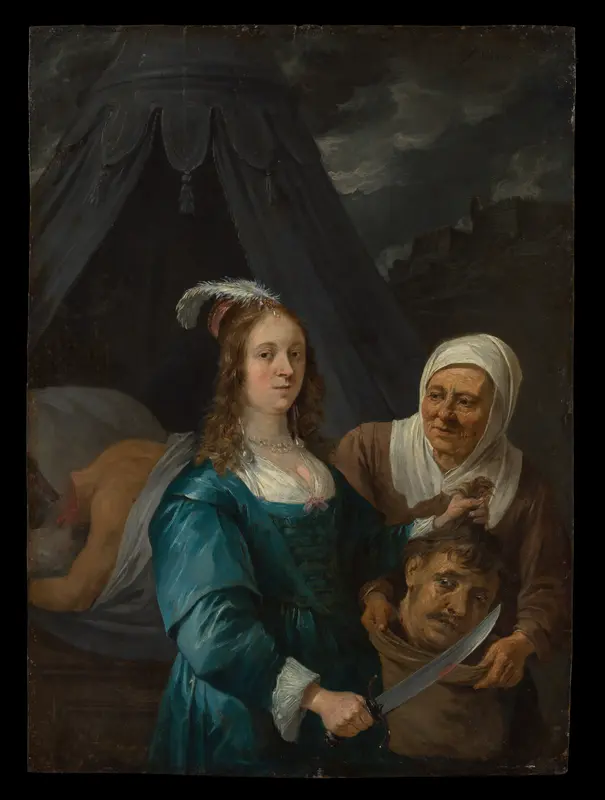 Judith with the Head of Holofernes Wall Art by David Teniers the Younger - High-Resolution Digital Print