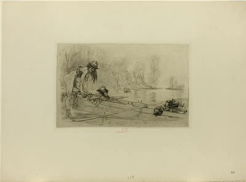 July Wall Art by Félicien Rops - High-Resolution Digital Print
