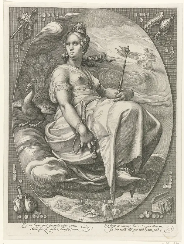 Juno Wall Art by Cornelius Schonaeus - High-Resolution Digital Print