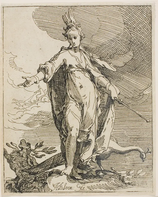 Juno Wall Art by Abraham Bloemaert - High-Resolution Digital Print