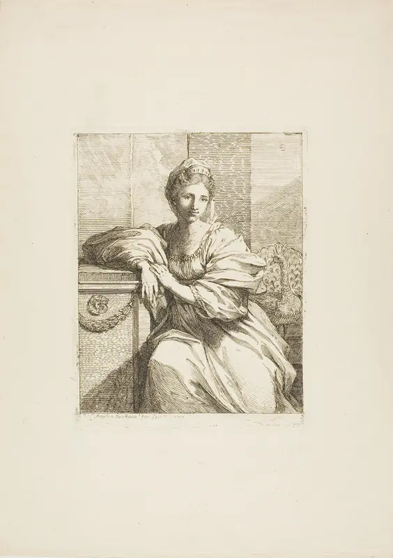 Juno and the Peacock Wall Art by Angelica Kauffmann - High-Resolution Digital Print