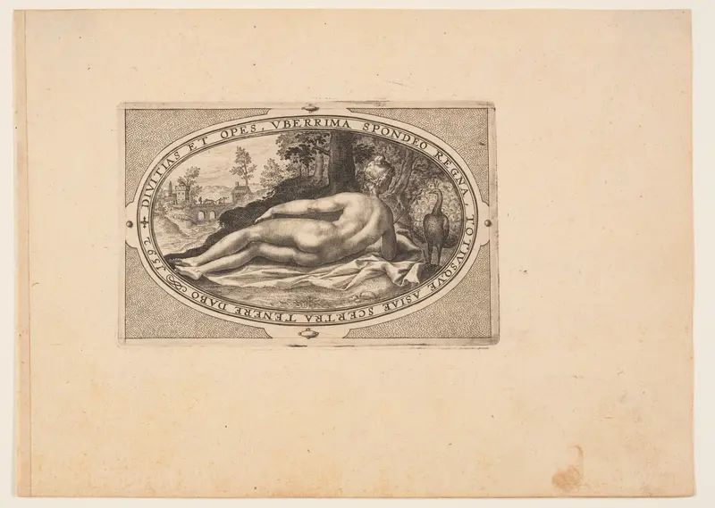 Juno, from Gods and Goddesses Wall Art by Crispijn van de Passe, I - High-Resolution Digital Print