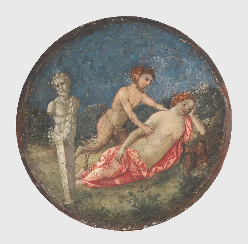 Jupiter and Antiope Wall Art by Pinturicchio - High-Resolution Digital Print