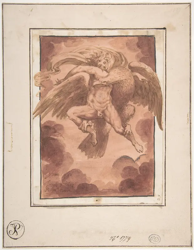 Jupiter and Ganymede Wall Art by Joseph Heintz the Younger - High-Resolution Digital Print