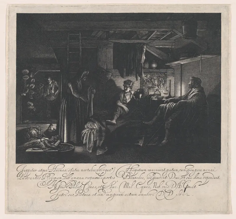 Jupiter and Mercury in the House of Philemon and Baucis