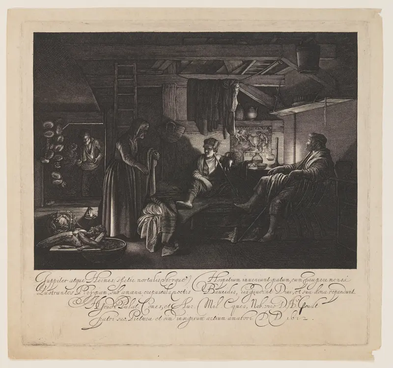 Jupiter and Mercury in the House of Philemon and Baucis