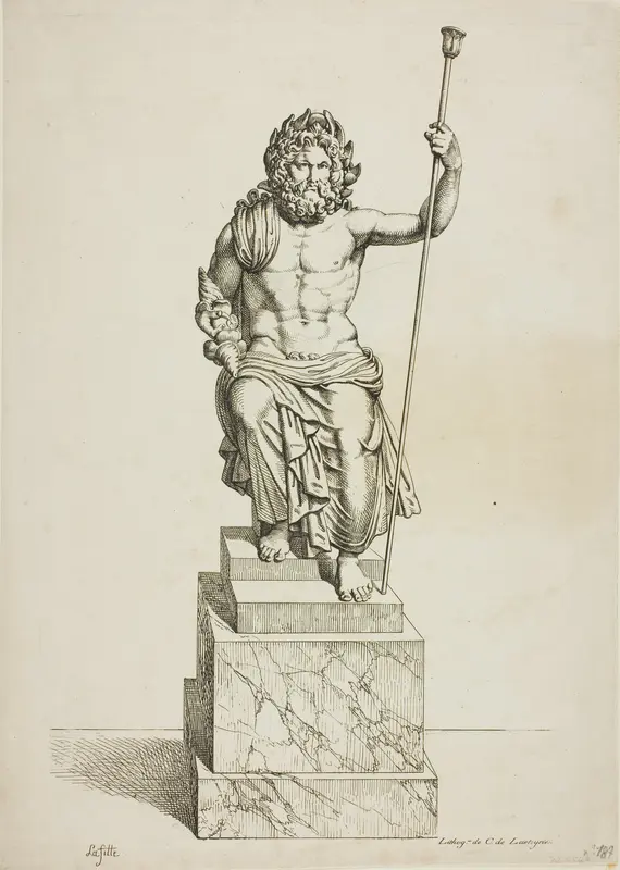 Jupiter, drawn from the collection of M. Denon