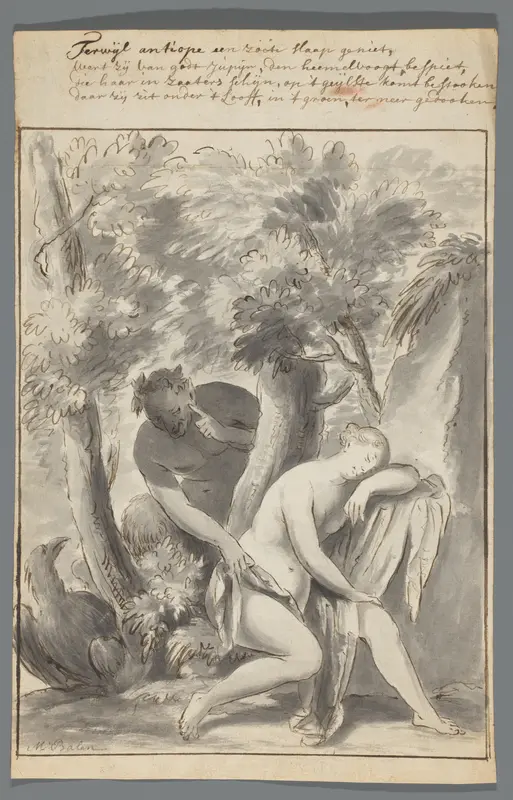 Jupiter en Antiope Wall Art by Unknown - High-Resolution Digital Print