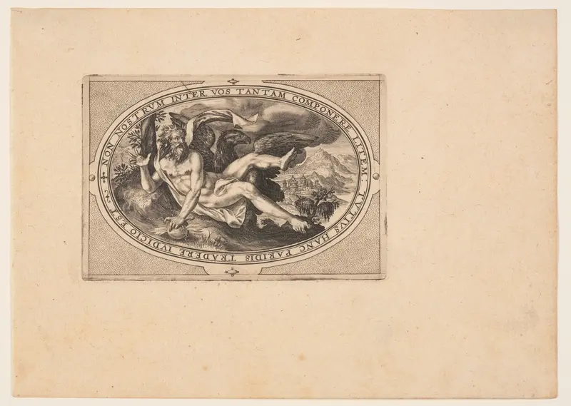Jupiter, from Gods and Goddesses Wall Art by Crispijn van de Passe, I - High-Resolution Digital Print