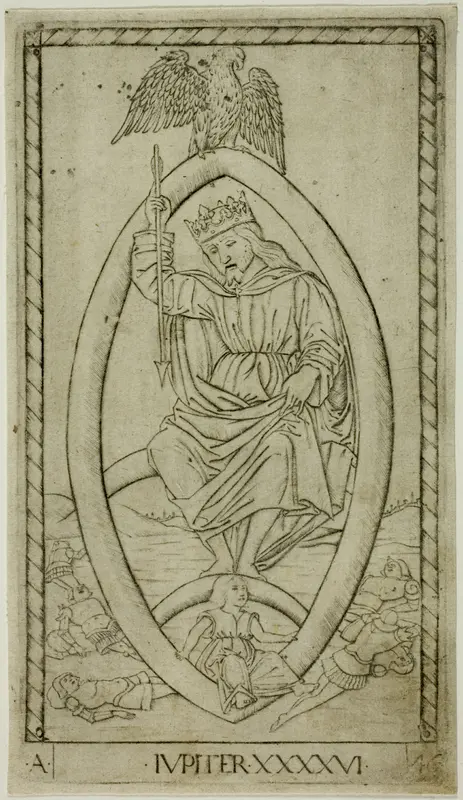 Jupiter, plate 46 from Planets and Spheres
