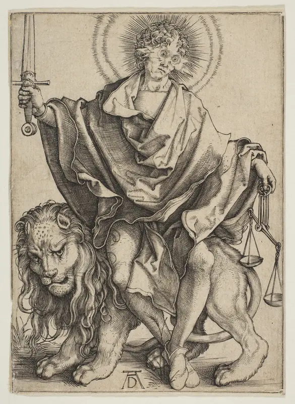 Justice Wall Art by Albrecht Dürer - High-Resolution Digital Print