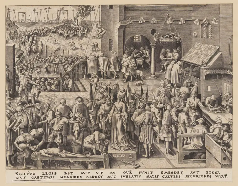 Justice, from The Seven Virtues