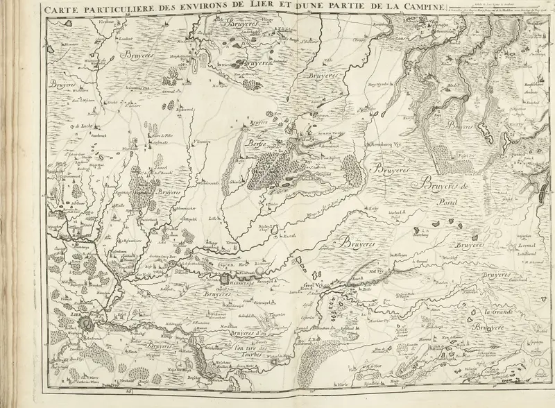 Kaart van de provincie Antwerpen, 1706 Wall Art by Unknown - High-Resolution Digital Print