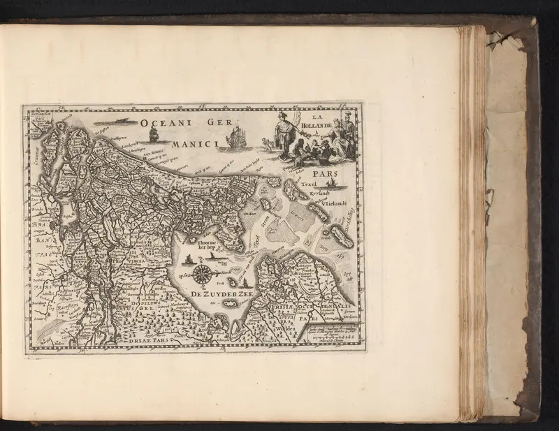 Kaart van het graafschap Holland, 1697 Wall Art by anonymous - High-Resolution Digital Print
