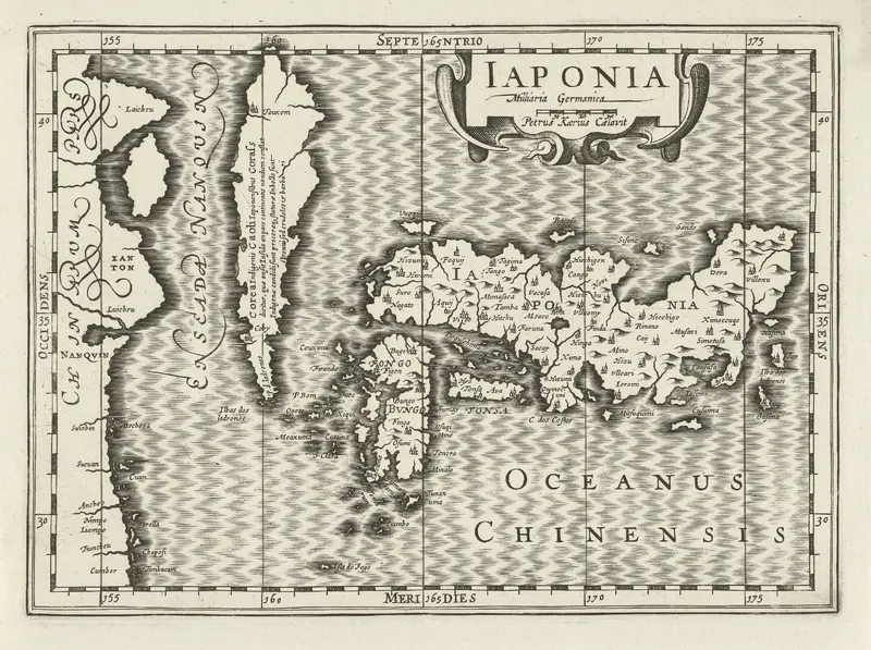 Kaart van Japan Wall Art by Unknown - High-Resolution Digital Print