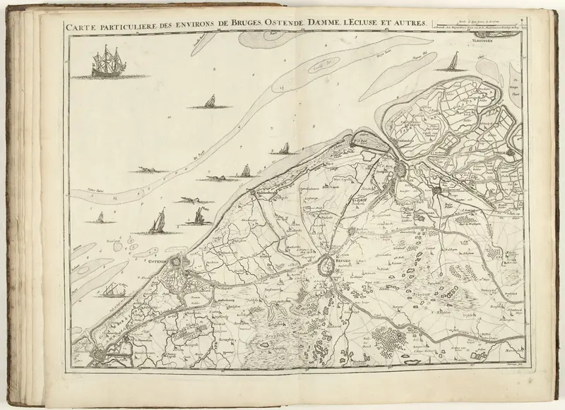 Kaart van West-Vlaanderen, 1707 Wall Art by Unknown - High-Resolution Digital Print