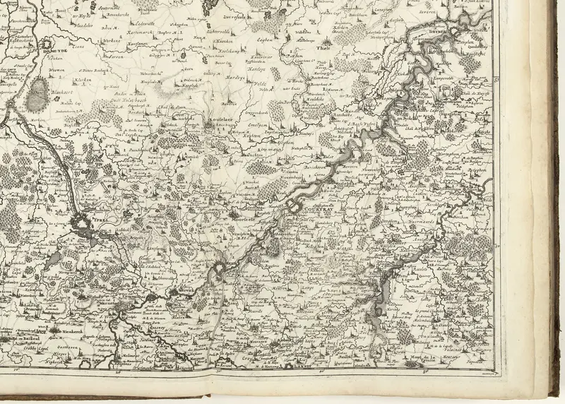 Kaart van West-Vlaanderen, 1710 Wall Art by Unknown - High-Resolution Digital Print