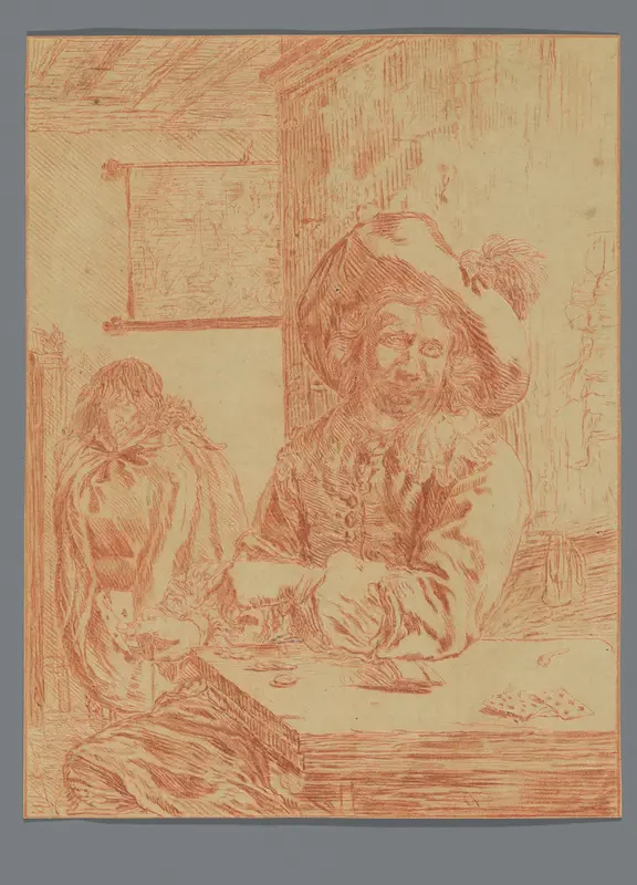 Kaartspelers Wall Art by Cornelis Ploos van Amstel - High-Resolution Digital Print