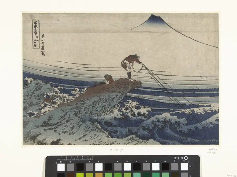 Kajikasawa in de provincie Kai Wall Art by Unknown - High-Resolution Digital Print