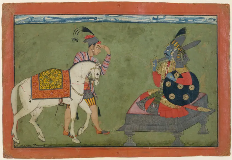 Kalki Avatar, the Future Incarnation of Vishnu Wall Art by Unknown - High-Resolution Digital Print
