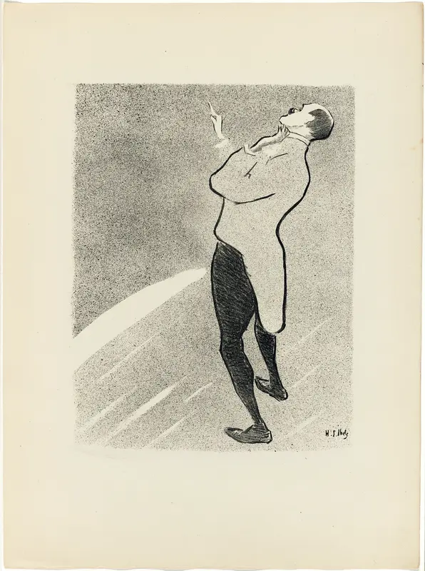 Kam-Hill, from Le Café-Concert Wall Art by Henri-Gabriel Ibels - High-Resolution Digital Print