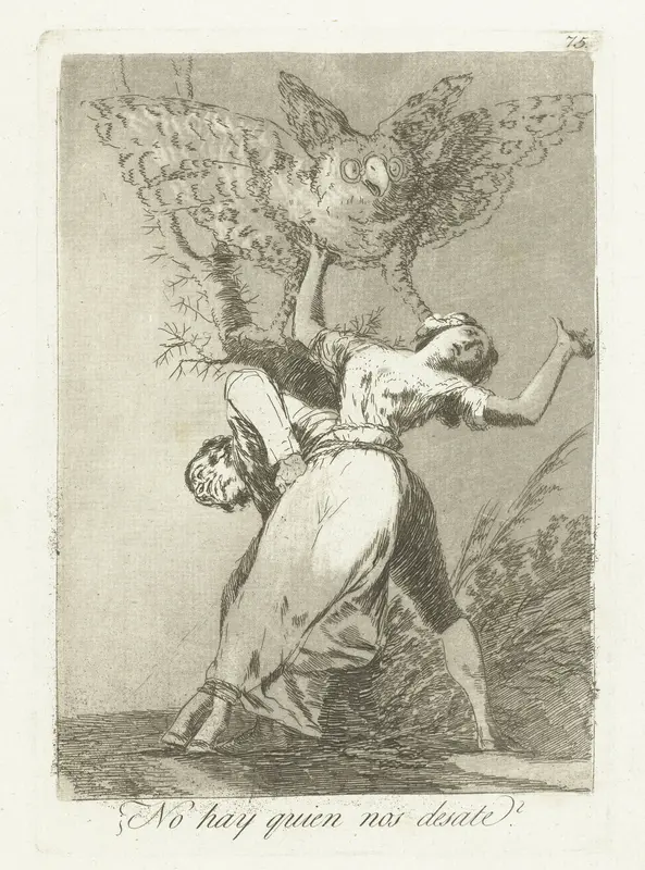 Kan niemand ons los maken? Wall Art by Francisco de Goya - High-Resolution Digital Print
