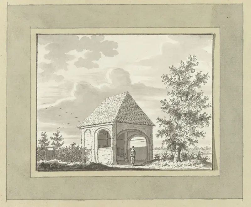 Kapel bij Ziegtelen Wall Art by Ernst Willem Jan Bagelaar - High-Resolution Digital Print