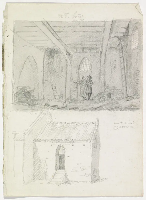 Kapel in Babyloniënbroek, 1809 Wall Art by Cornelis van Hardenbergh - High-Resolution Digital Print