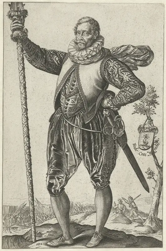 Kapitein van de infanterie Wall Art by Unknown - High-Resolution Digital Print