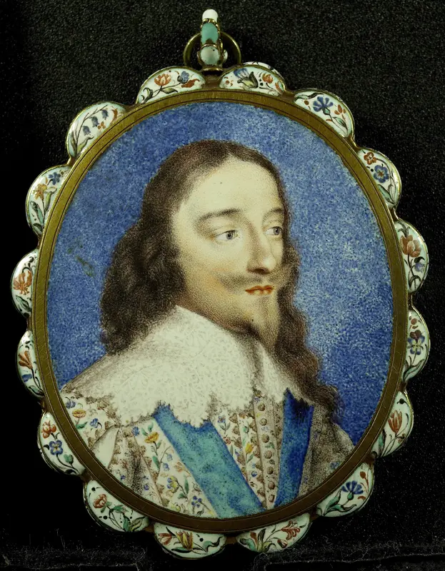 Karel I (1600-49), koning van Engeland Wall Art by Henri Toutin - High-Resolution Digital Print