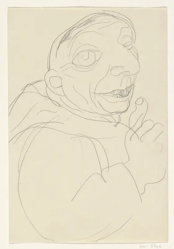 Karikatuur van Leo Gestel Wall Art by Leo Gestel - High-Resolution Digital Print