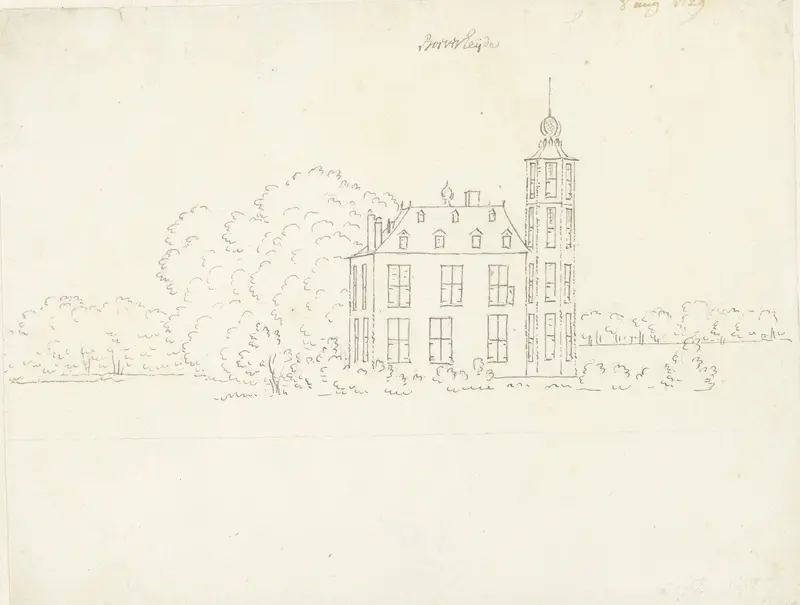 Kasteel Bouvigne bij Breda Wall Art by Cornelis Pronk - High-Resolution Digital Print