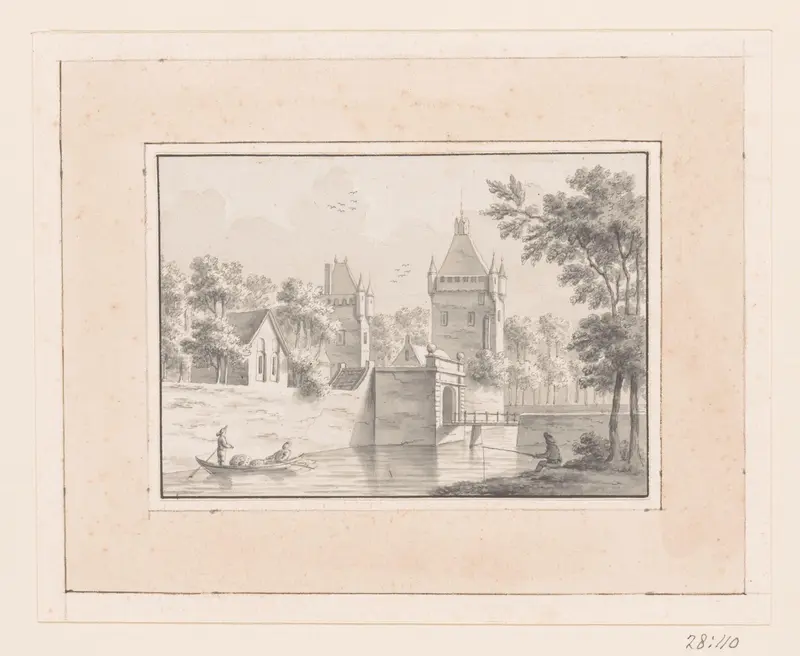 Kasteel De Pol te Vianen Wall Art by Unknown - High-Resolution Digital Print