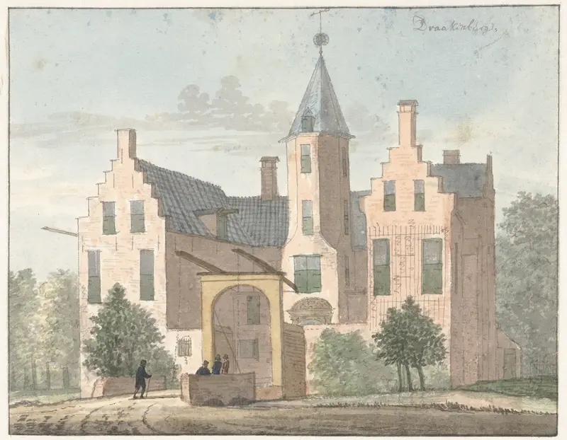 Kasteel Drakenburg Wall Art by Unknown - High-Resolution Digital Print