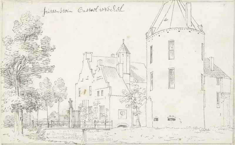 Kasteel Frisselstein bij Veghel Wall Art by Cornelis Pronk - High-Resolution Digital Print