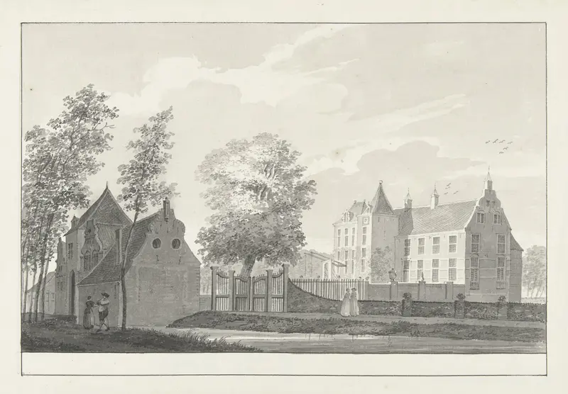 Kasteel Geldermalsen Wall Art by Pieter Jan van Liender - High-Resolution Digital Print