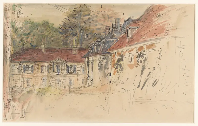 Kasteel in Romilly-la-Puthenaye Wall Art by Q. Halbertsma - High-Resolution Digital Print