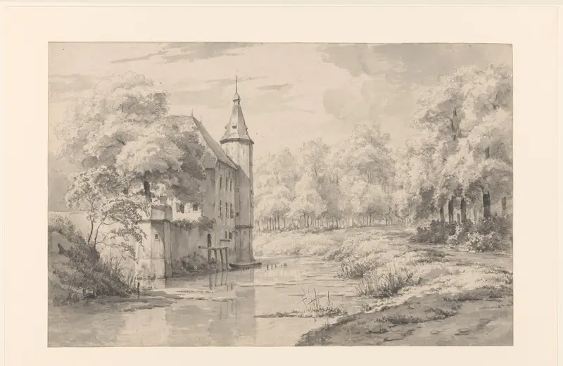 Kasteel Soelen Wall Art by George Andries Roth - High-Resolution Digital Print