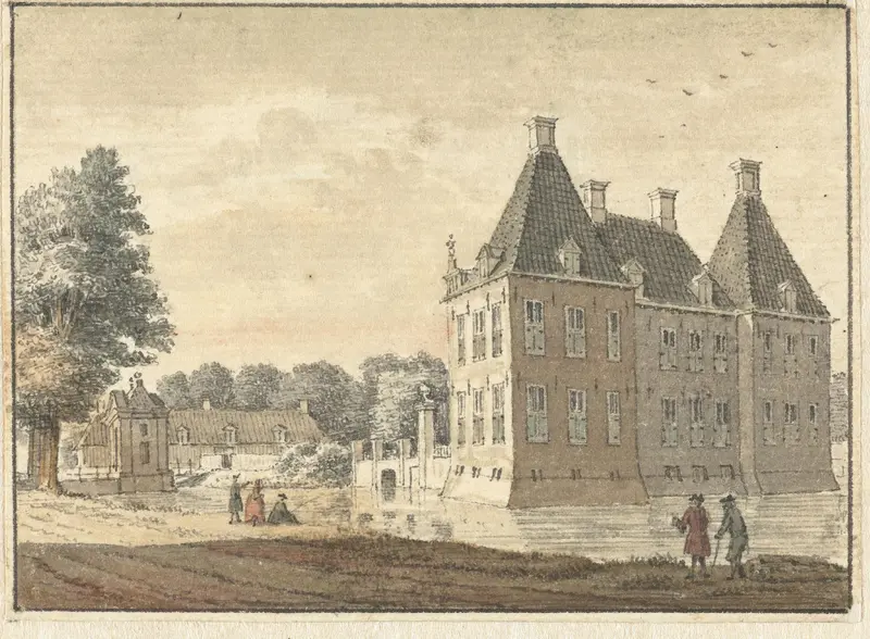 Kasteel Staverden bij Ermelo Wall Art by anonymous - High-Resolution Digital Print