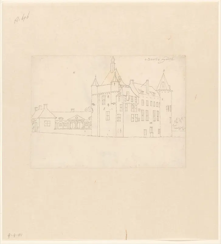 Kasteel te Hedel Wall Art by Cornelis Pronk - High-Resolution Digital Print