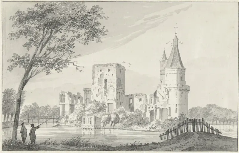 Kasteel te Wijk bij Duurstede Wall Art by Pieter Jan van Liender - High-Resolution Digital Print